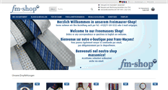 Desktop Screenshot of fm-shop.com